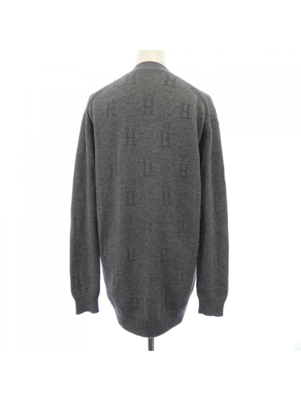 Hermes Cardigan Gray 34 - Picture 2 of 6